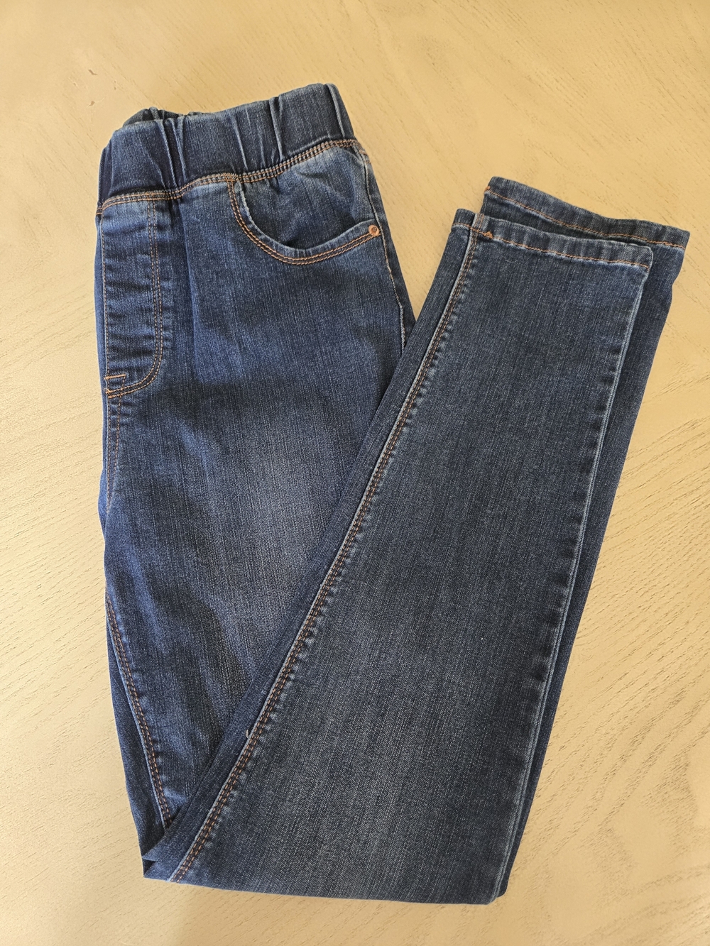 Women’s Skinny Jeggings with Elastic Waist